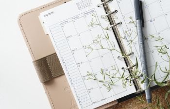 Wedding planner and calendar