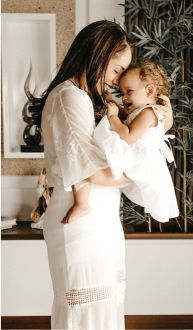 Mother and baby
